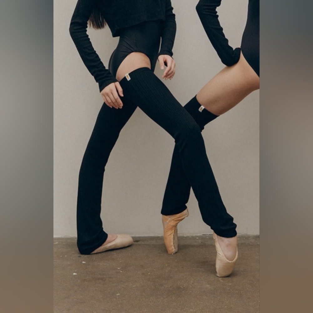 Rubia Wear Ink black leg warmers